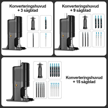 Converter voor elektrische boormachine en zaag