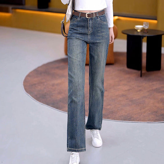 Women’s Versatile Loose Fit Straight Jeans